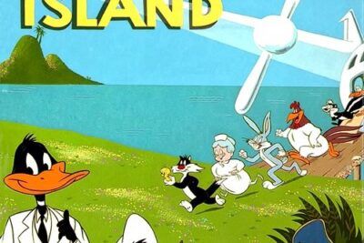El pato Lucas en la isla fantástica, trama y detalles