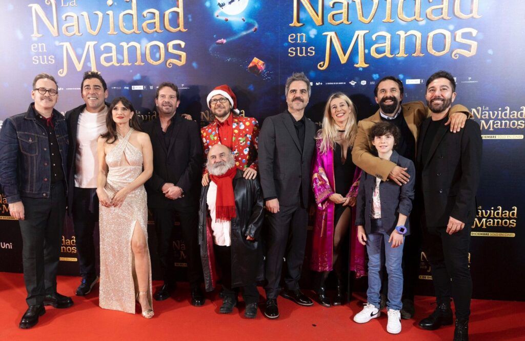 el reparto de la navidad