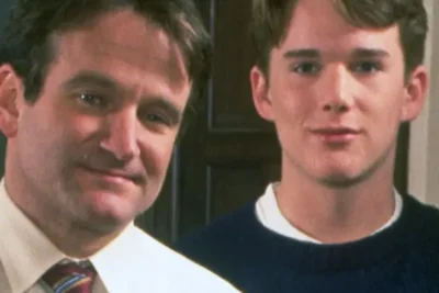 Ethan Hawke en El club de los poetas muertos: El gesto de Robin Williams