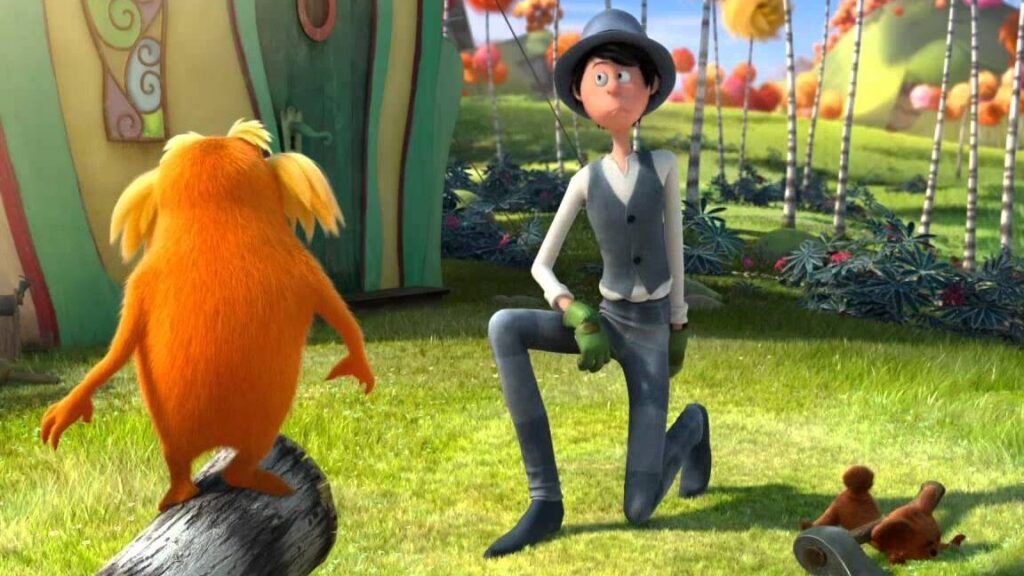 lorax en busca de la trufula