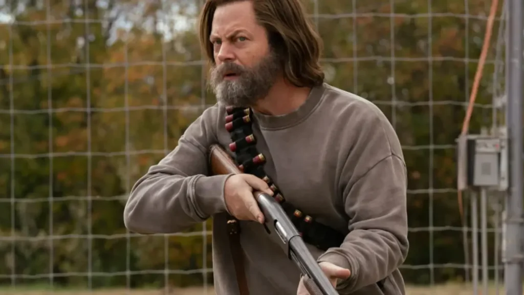 nick offerman como bill en the last of us