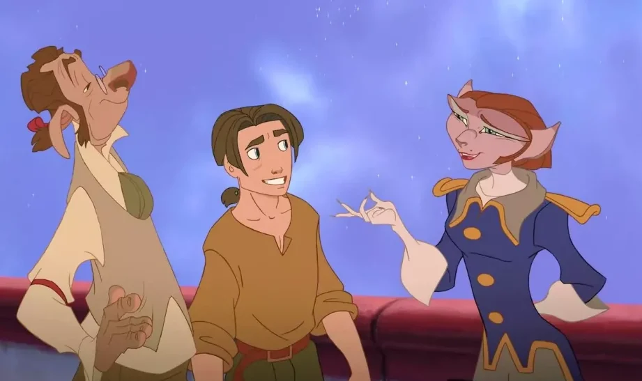 personajes de el planeta del tesoro