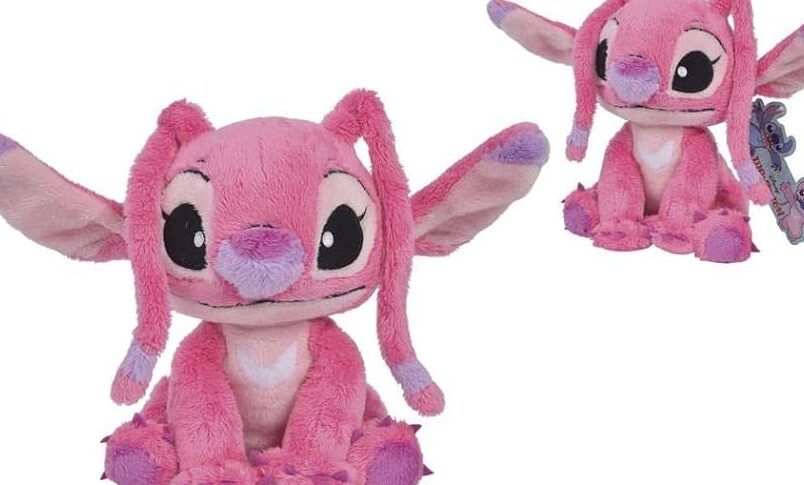 stitch rosa conocido como angel