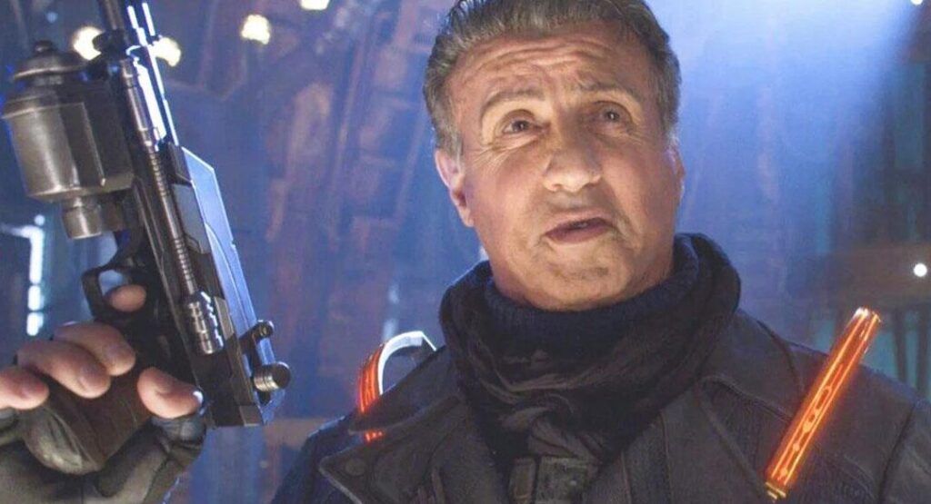 sylvester stallone en guardianes de la galaxia
